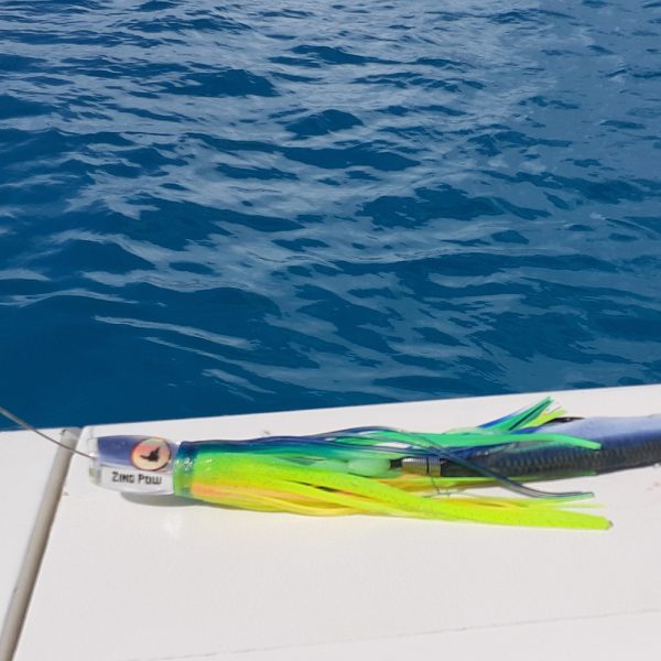 Island Life Lures - Zing Pow - Ballyhoo rigged on Single Hook